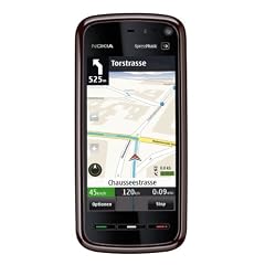 Nokia 5800 Smartphone (GPS, 3,2 MP, WLAN, MP3, Ovi Karten, KFZ-Halterung) red
