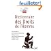 Dictionnaire des droits de l'homme