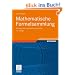 Mathematische Formelsammlung: f�r Ingenieure und Naturwissenschaftler