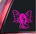 Fairy / Faery / Fae #2 Hot Pink Vinyl Decal Sticker