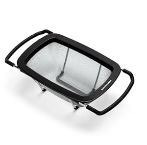 Kitchenaid Gourmet Expandable Colander Strainer, Black