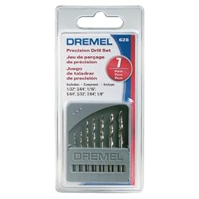 Dremel 628 7 Piece Drill Bit Set