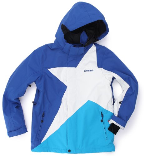 Zimtstern Kinder Snow Jacket Caspar Dobby Boys, royal, L