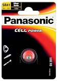 Produkt-Bild: Panasonic SR 41 EL Silberoxid-Uhrenbatterien Knopfzelle (1,55V)