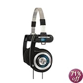 【国内正規品】KOSS オープン型オーバーヘッドヘッドホン 折りたたみ式 PORTAPRO