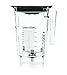 Blendtec 40-630-62 Clear WildSide+ Jar with Black Hard Lid