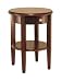 Winsome Wood Round End Table with Drawer and Shelf, Antique Walnut Reviews