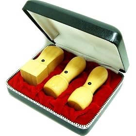 法人印鑑薩摩本柘印鑑3本Bセット 専用ケース付(角24) 【会社印】【法人印】【法人印鑑】