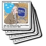 Londons Times Religion Heaven Hell Cartoons - Sometimes Internet Connections Take The Patience Of Job - Coasters