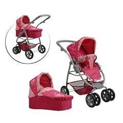 KNORRTOYS.COM 90707 - Puppenkombi  Coco  - Princess pink