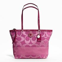 Hot Sale Coach Heritage Star Print Tote Bag (Silver/Multi-Color)