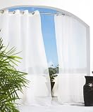 Sheer Outdoor Drapes / Only Grommet-top - 84