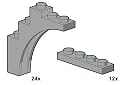Lego Building Accessories ARCH, 36 pcs