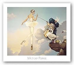 Ledas Daughter by Michael Parkes 27.75"x23" Art Print Poster
