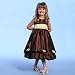 Toddler Baby Special Occasion Dress CHOCOLATE Flower Girl BLOSSOM Wedding 18M-4T