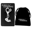 PURELY CHARMING Charm/Pendant with Handset Swarovski Crystals - Whale
