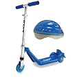 Razor Jr. Kiddie Kick Scooter with 3 Wheels Blue Plus Toddler Helmet