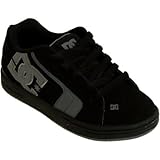 IMAGE OF DC Kids Net Skate Shoe (Little Kid/Big Kid),Black/Carbon,2 M US Little Kid