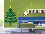 Made in US - Free Custom Color - Free Squeegee -Christmas Decals-Merry Christmas-Removable vinyl wall art home decor decals sticker