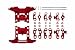 GP.411 N-04�ET-04 �������j�b�g (���b�h) (�O���[�h�A�b�v�p�[�c�V���[�Y No.411) 15411