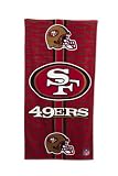 San Francisco 49ers Fiber Reactive Beach Towel