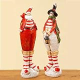 Produkt-Bild: Santa Claus & Schneemann witzige Weihnachtsdeko