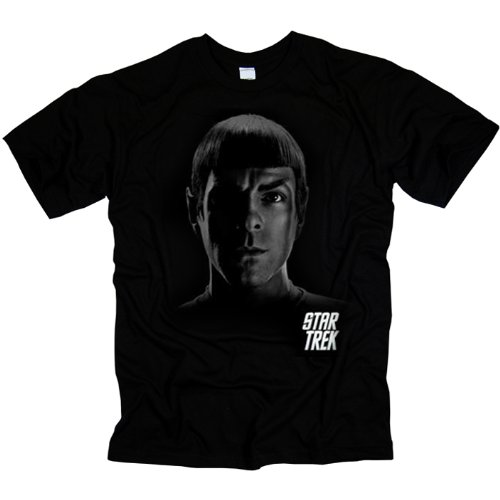 Star Trek XI 2009 Movie Spock Shadows Mens T-Shirt