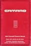 1986 Camaro Owner's Manual