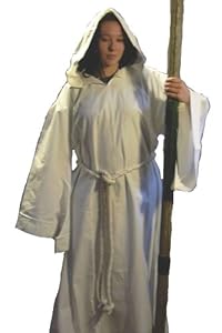Hooded Robe (Small/Medium, White)