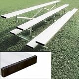 21 Stationary Aluminum Bleachers (3 Rows)
