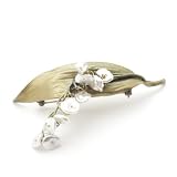 Lily of the Valley Brooch by Michael Michaud