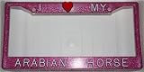 Review Myco Plastics  / Pink Glitter I Love My Arabian Horse Frame