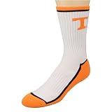 Tennessee Volunteers White-Orange Crew Socks