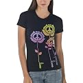 Live, Love, Peace Graphic Tee - Black