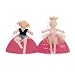 North American Bear Topsy Turvy Doll Ballet Blonde