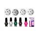 French Manicure 4x Image Plates M19.m44.m45.m56 + 5x Special Polish+2way Stamper Nail Art