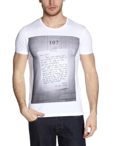 JACK & JONES PREMIUM Herren T-Shirt 12055076 Gr. 48/50 (M) Wei&szlig; (OPTICAL WHITE) OPTICAL WH Preisvergleich