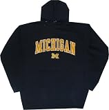 Michigan Wolverines Adult OVB Slim Fit Hooded Sweatshirt