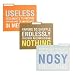 File Folders - Useless Nothing Nosy Set of 6