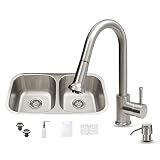 UPC 849922000039 product image for VIGO VG15332 All in One 32-inch Undermount Stainless Steel Kitchen Sink and Fauc | upcitemdb.com