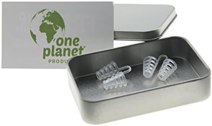 Snore Plugs by One Planet (2 pack), Prevent Snoring and Sleep Apnea.