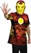 Search : Iron Man Shirt And Mask Adult Costume Adult (X-Large (42-46))