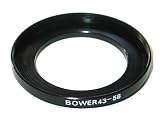 Bower Step-Up Adapter Ring 43mm Lens to 58mm Filter Size 43-58 mm