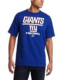 NFL Mens New York Giants Critical Victory V Short Sleeve Basic Tee