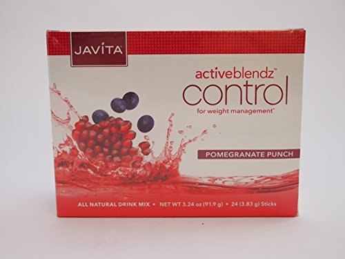 Javita Activeblendz All Natural Drink Mix 24 Count (Control (Pomegranate Punch))