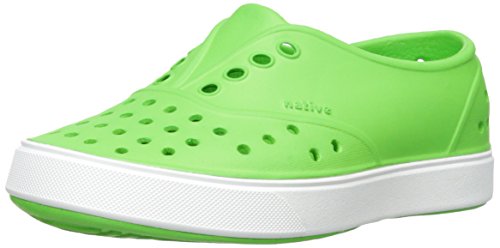Native Miller Child Slip-On (Toddler/Little Kid),Acid Green/Shell White,13 M US Little Kid