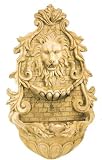 Lion Hanging Wall Fountain w/ Pump Indoor / Outdoor