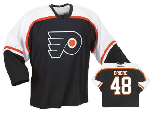 Buy BRIERE #48 Philadelphia Flyers CCM 550 Series Replica NHL Hockey Jersey (NHLPA Certified Custom...
