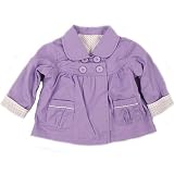 from saneshoppe Girls lilac swing coat 3-6 Months(Weight up to 18 lbs 8 kg)