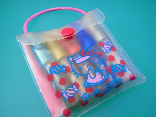 Hello Kitty Glitter Pens (5 Piece Set)